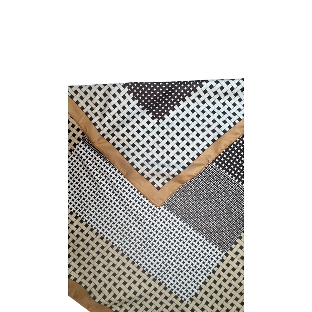 2/$30 NEW Colorful Painted Minimalist Printed Silky Fashion Scarf - Picture 5 of 8